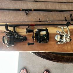 Fishing Rods & Reels