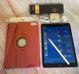 Apple IPad 9th Generation (10.2” Retina /Touch ID /IOS 29l) 64 GB with Pen  & Accessories