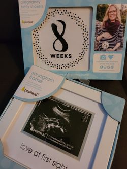 Sonogram Frame& Belly Stickers