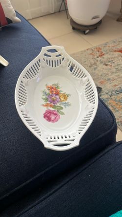 Schumann  Vintage Serving Porcelain Dish Made In 1940’s