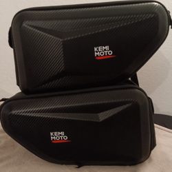 Bicycle Pannier Saddlebags With Rain Covers 