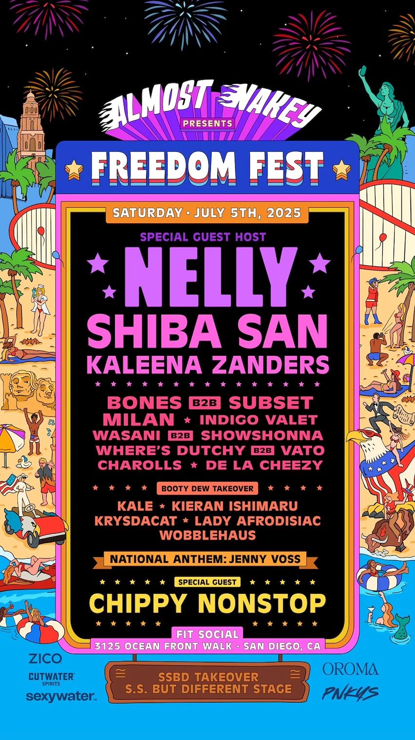 Almost Nakey Freedom Fest 2025 Tickets