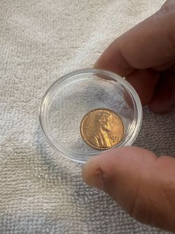 1972 S Copper penny Double Die