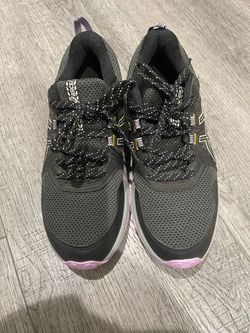 ASICS Running Sneakers Black and Pink
