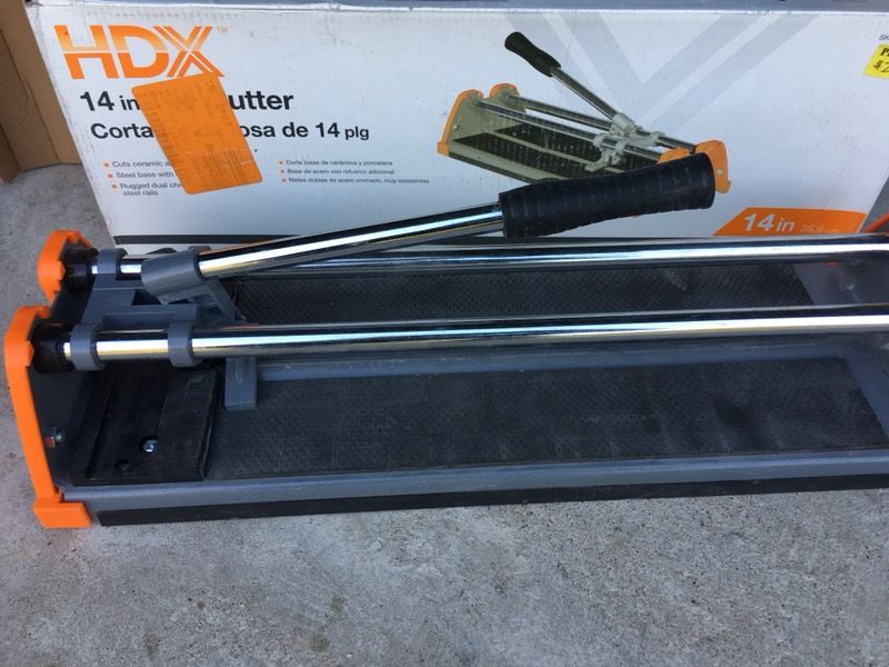 HDX 14 Tile Cutter for Sale in Tyler TX OfferUp