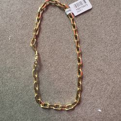 18k yg Clip Ankle Bracelet Size 9.5