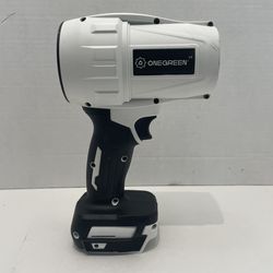 ONEGREEN 21V Cordless Leaf Blower 440MPH Turbine Electric Blowing Leaf for Lawn Yard Road Car,