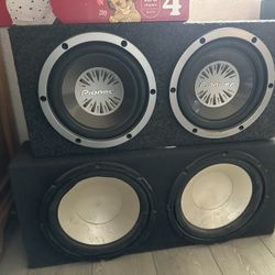 2 10’ & 2 12’ Subs