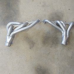 Set Of. New Small Block Chevy Headers