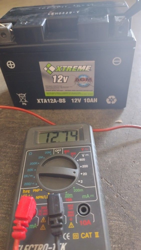 12 Volt Agm Motorcycle Battery