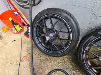 Set of 4 Enkei Raijin wheels