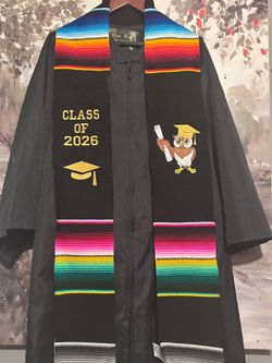 Class Of 2025 Graduation Sash/ Estola De Graduacion 2025
