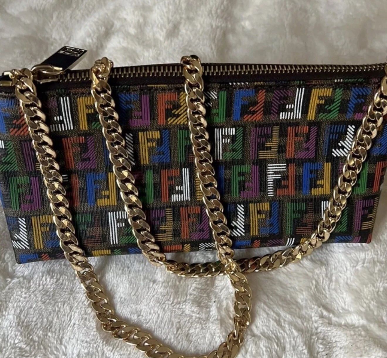 Fendi Multi Color Pouch