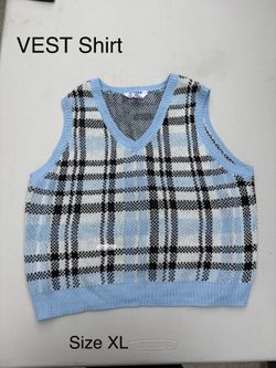 Blue Vest Shirt