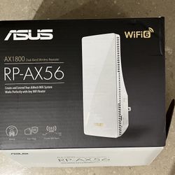 ASUS AX1800 RP-AX56 AiMesh Wifi Dual-Band Wireless Repeater