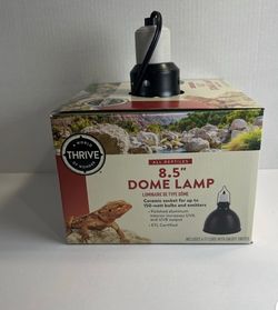 Thrive 8.5" Dome Lamp 6ft Cord On/Off Switch 150 Watt All Reptiles Brand New
