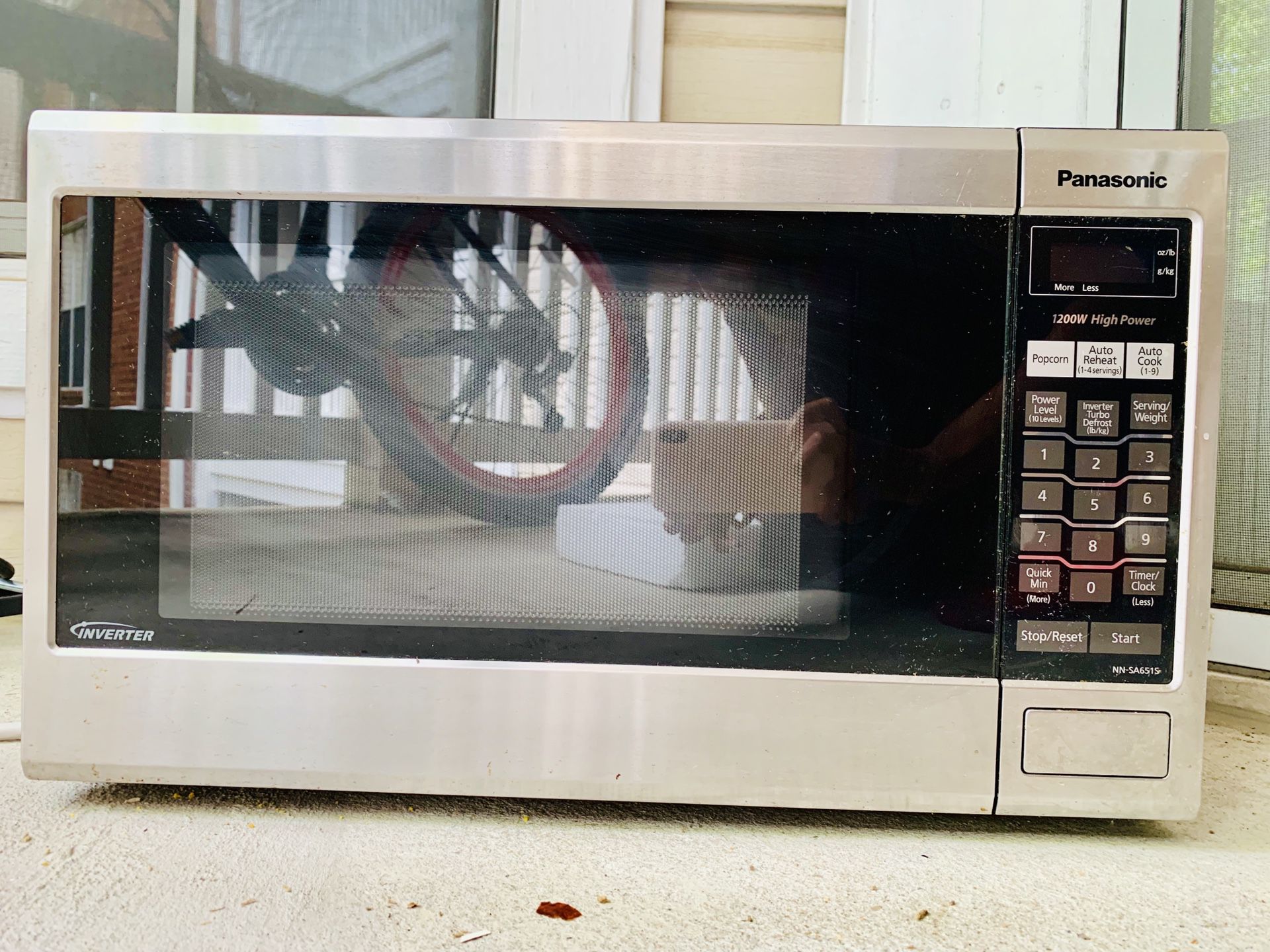 Used Panasonic Microwave for $38 available in good condition