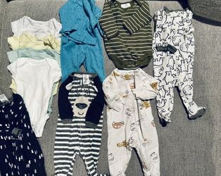 Baby Boy Clothes 0-3 Months