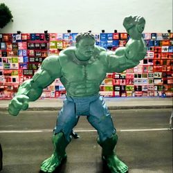 2002 Marvel The Hulk Movie Punching Hulk 7" Action Figure ToyBiz