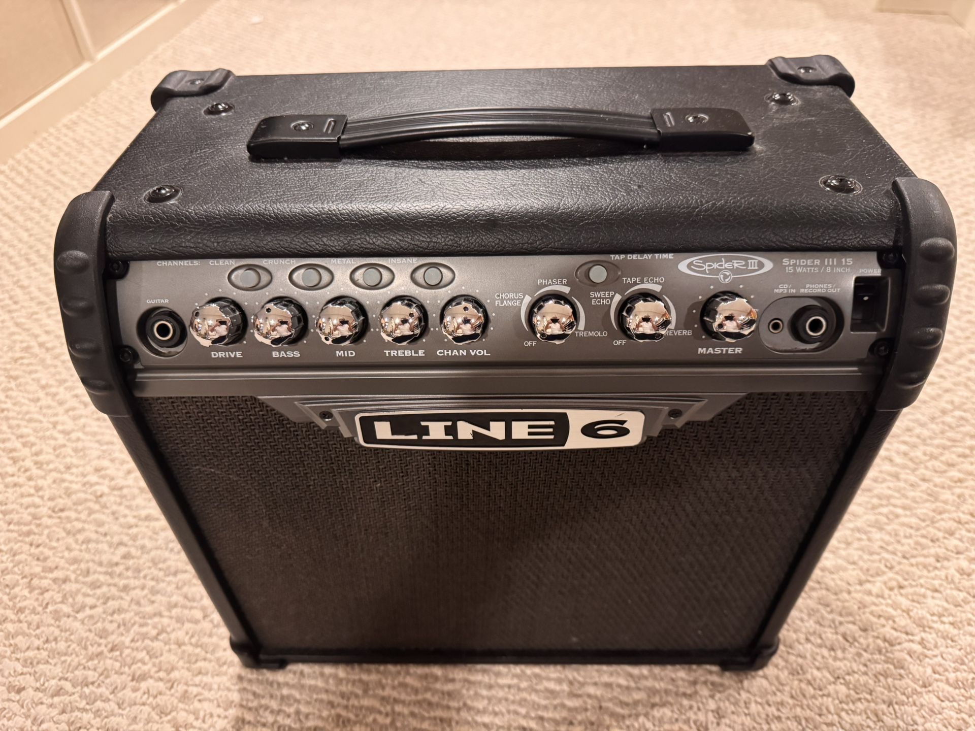 LINE 6 Spider III 15W 8” Guitar Amp