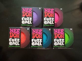 Needoh Fuzz Ball the velvet squeeze