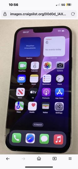 3 Weeks Old iPhone 13 Max Pro 128 Gig Unlock