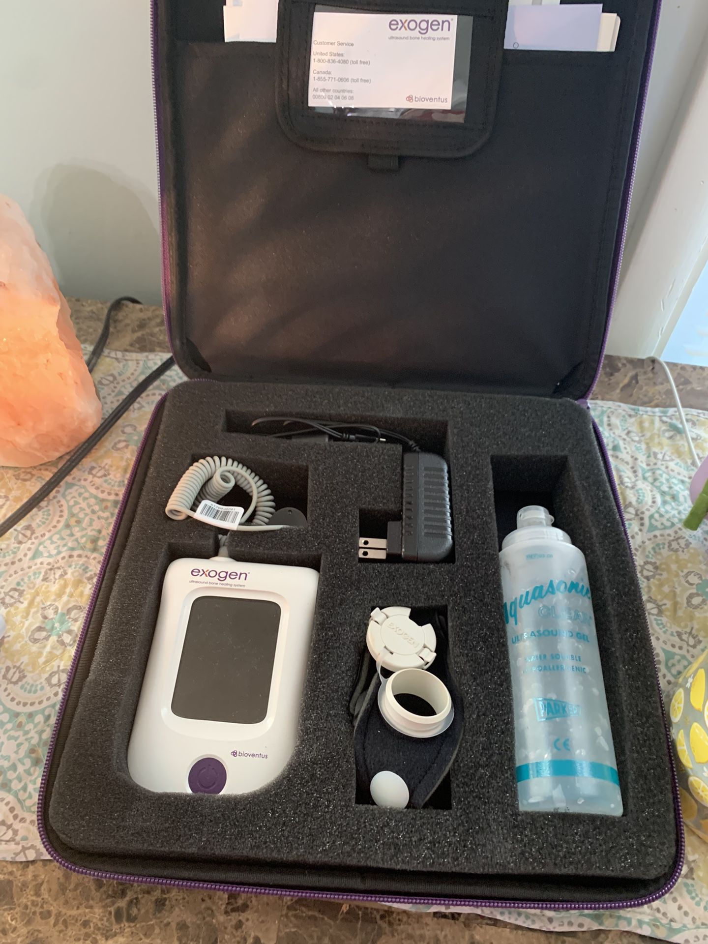 Exogen bone healing system