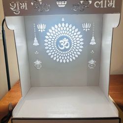 Wooden  Custom God Temple And Wooden Name Plates