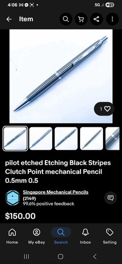 Limited Edition Cross Pens And Pilot Mechanical Pencil 