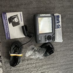 Lowrance Fish finder 5x Pro WITH Transmitter 