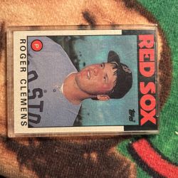 baseball card roger clemens 