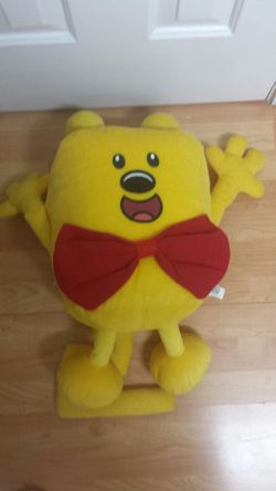 Nanco jumbo plush Wow Wow Wubbzy doll