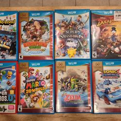 Wii U Games In Great Condition 