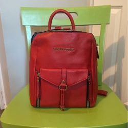 Beautiful Back Pack , Running Around Town Getting Things Going On. 