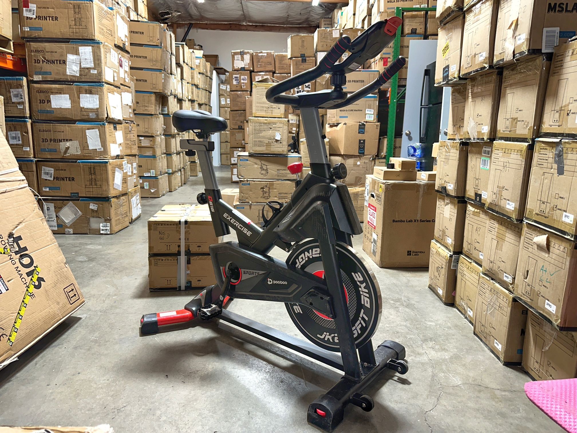 MAGNETIC Heavy Duty Spin Bike indoor bicycle SUPER Quiet & Smooth