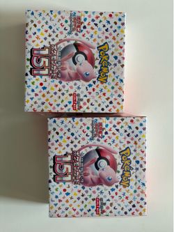Pokemon 151 Japanese booster boxes $330 each