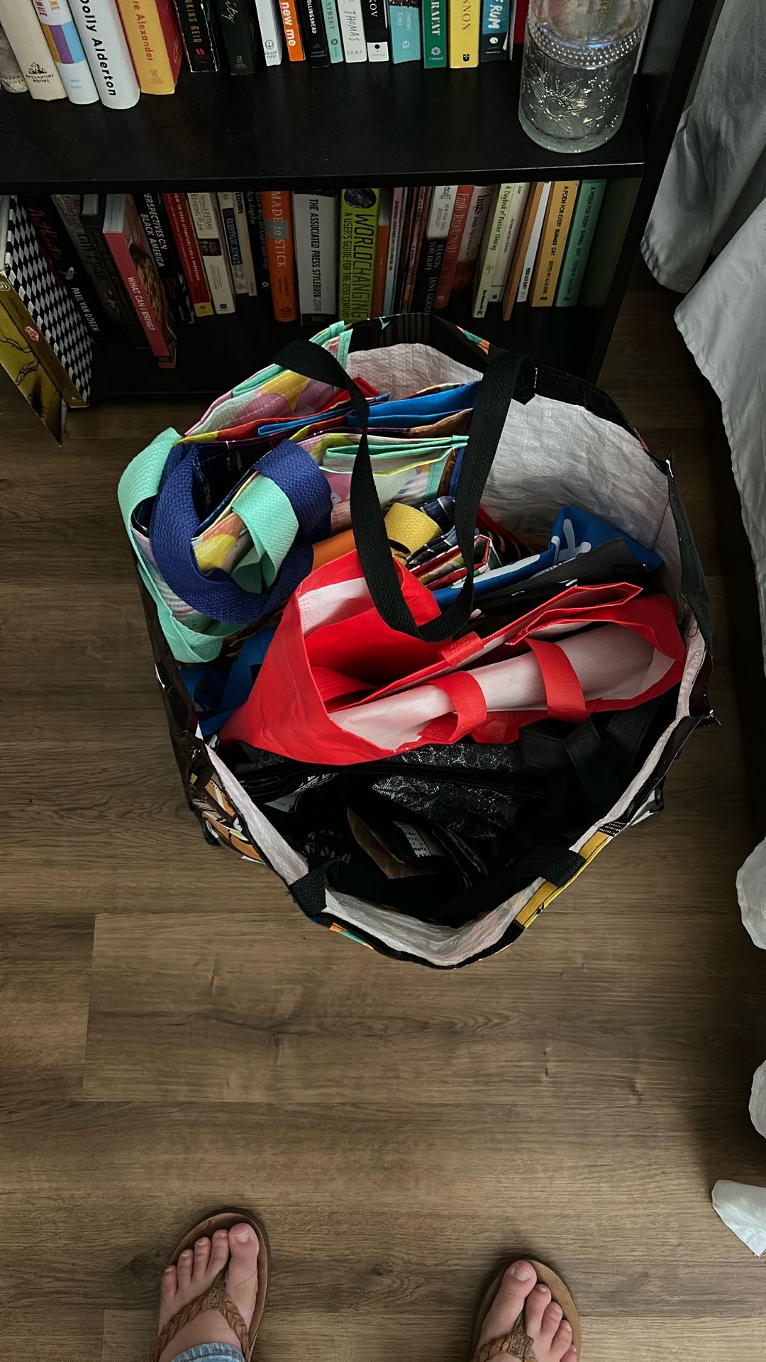 Bag Full Of Reusable Bags