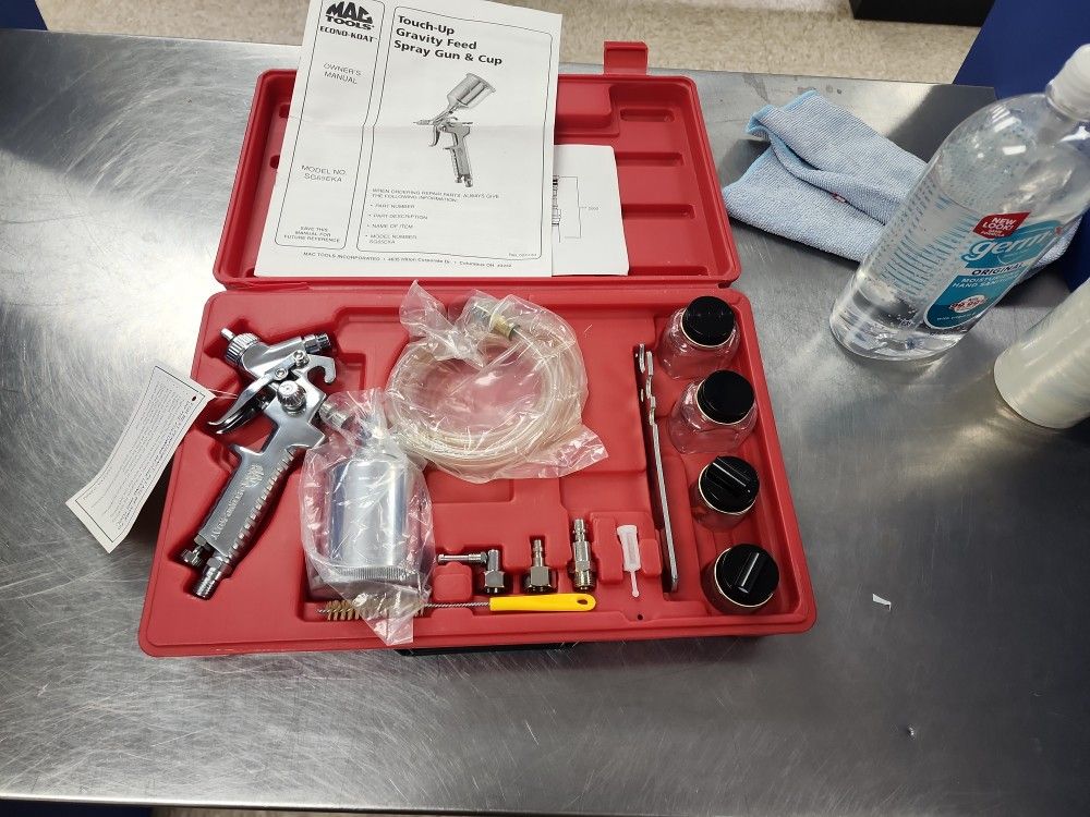 MAC TOOLS SPRAY GUN AND CUP MODEL SG65EKA