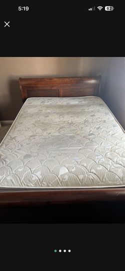 Full Size Bed Frame N Mattress