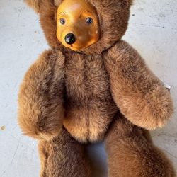 Vintage Railed Teddy Bear