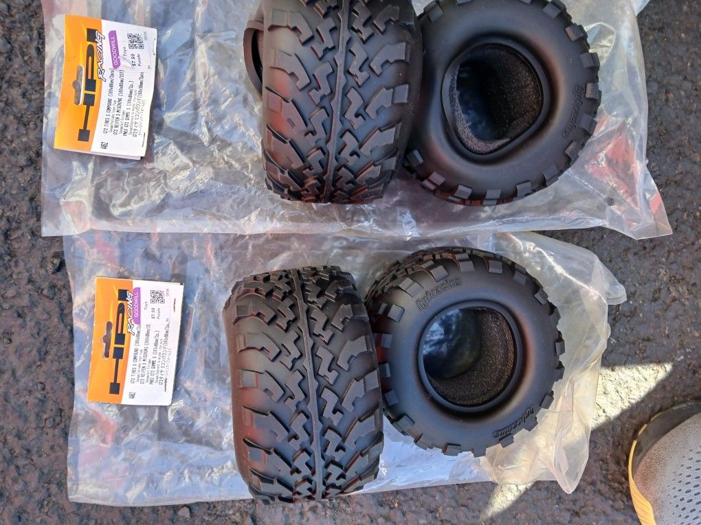 Rc Tires New Have A Full Set Of 4