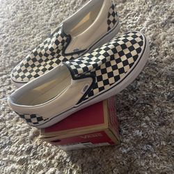 Vans Checkers Slip On