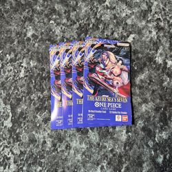 One Piece TCG The Azure Sea’s Seven OP-14 Sleeved Booster Pack 