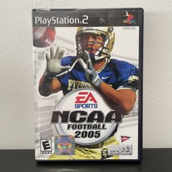 NCAA Football 2005 PS2 Sony PlayStation 2 Video Game College
