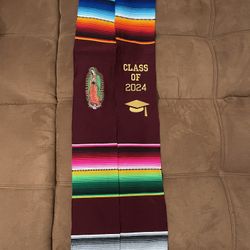 Virgen Class Of 2024 Graduation Sash