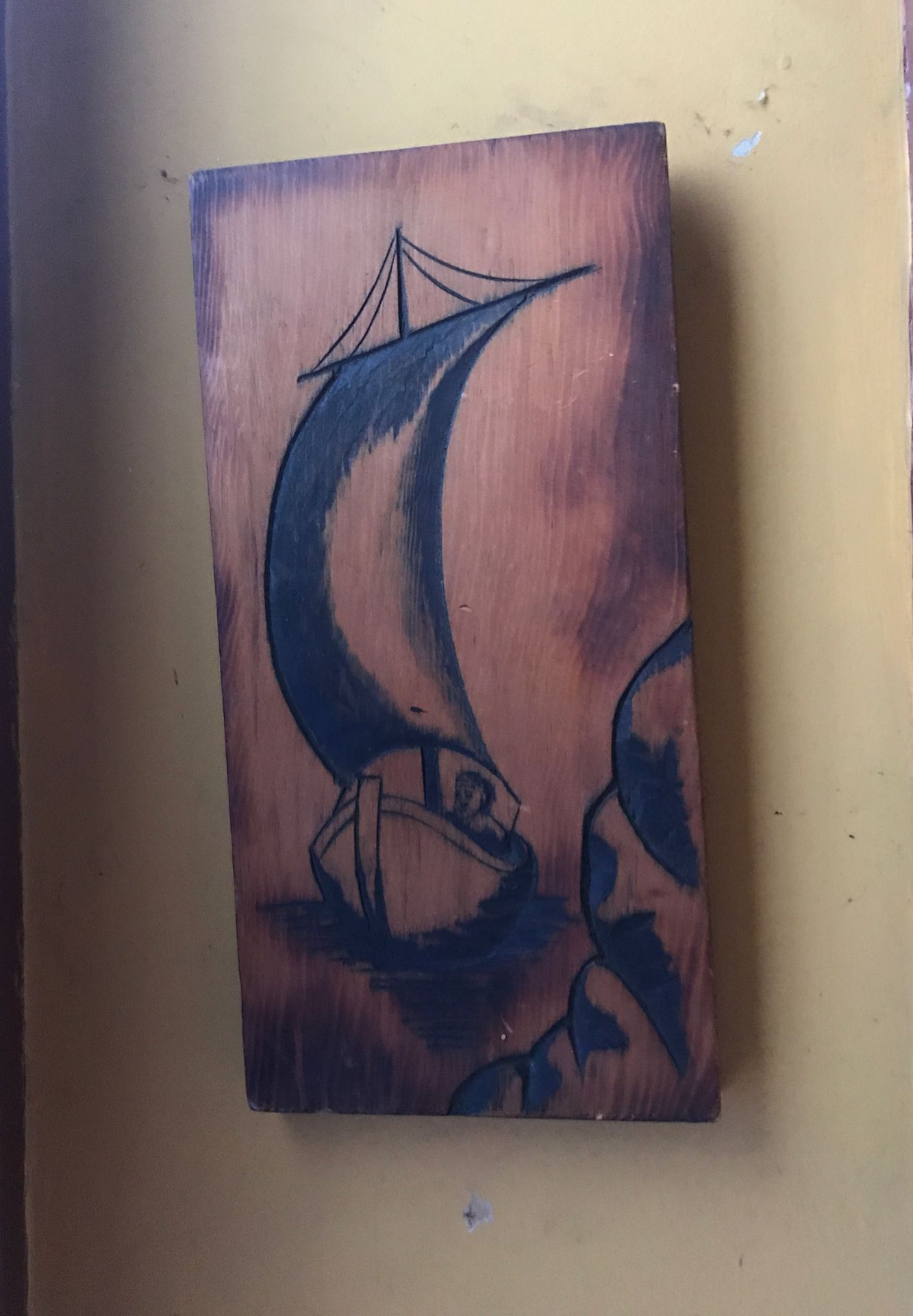 Sailboat wood