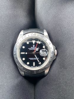 Rolex EXPLORER II Authentic With 2 Bands 
