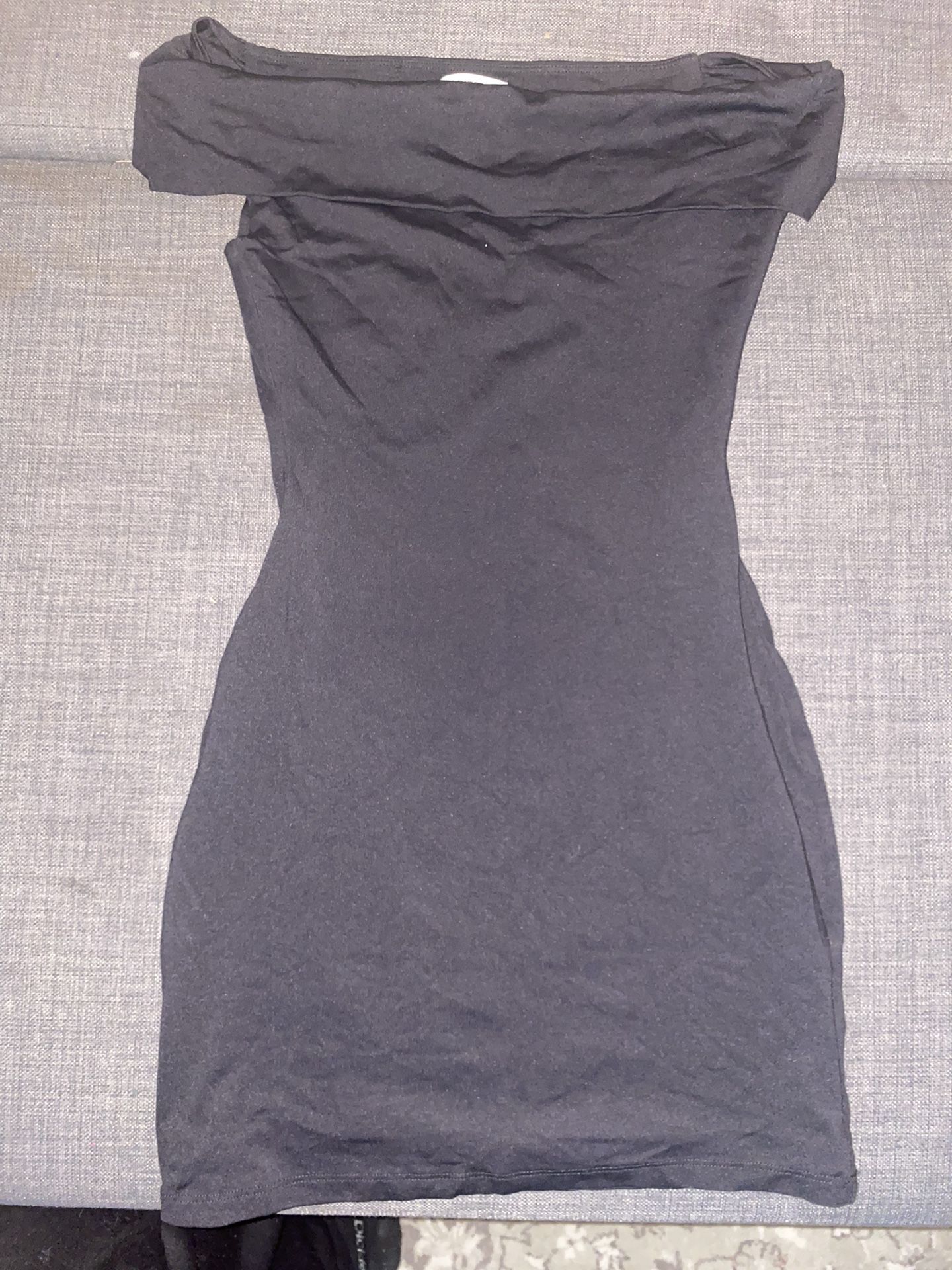 Aritzia Black Off The Shoulder Dress Xs