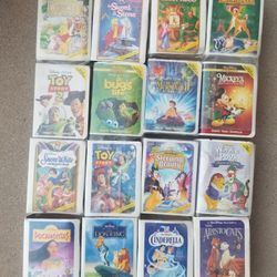 Collectible Disney Happy Meal VHS Figurines