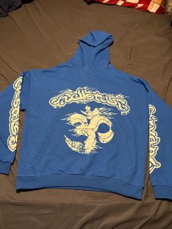 Hellstar Black Graphic Hoodie